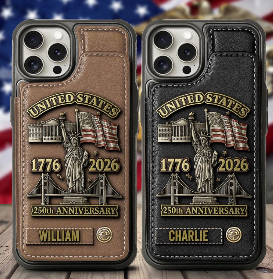250th Anniversary - Personalized Wallet Phone Case
