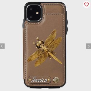Love Garden, Beautiful Dragonfly, Butterfly, Bee, Hummingbird,... - Personalized Gardening Wallet Phone Case