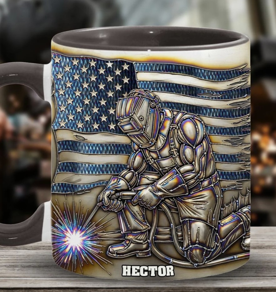 Welder Master - Personalized Welder Accent Mug