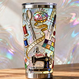 Love Sewing - Personalized Sewing Tumbler