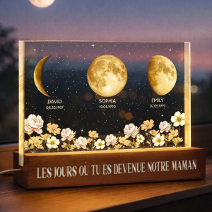 Le jour où tu es devenue notre maman