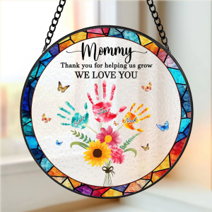 Personalized Gifts For Mom Stained Glass