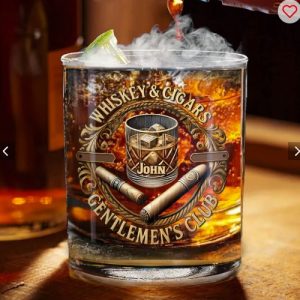 Gentleman Club - Personalized Whisky Whiskey Glass