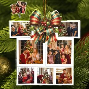 Custom Photo Family Bestie Colleagues Gift Shape - Personalized Custom Shaped Acrylic Ornament
