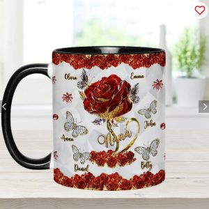 I Love You - Personalized Mother Accent Mug