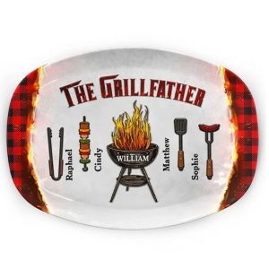 The Grillfather - Personalized Plate