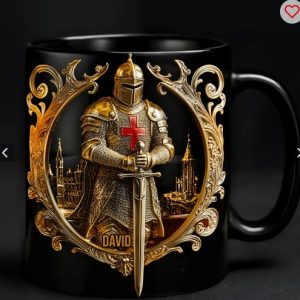 Knight Of God - Personalized Christian Mug