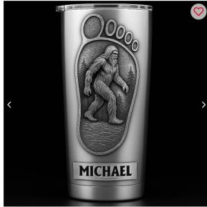 Sasquatch I Believe - Personalized Hiking Tumbler
