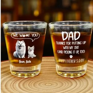 We Woof You - Personalized Shot Glass