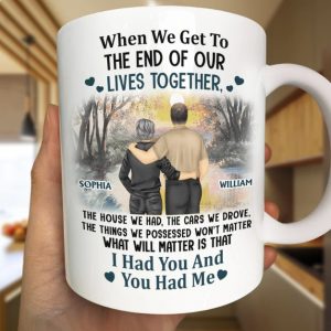 Old Couple I Had You And You Had Me - Personalized Mug