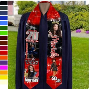 Custom Photo She Believed She Could Graduation Stoles TA29 HO82 890170