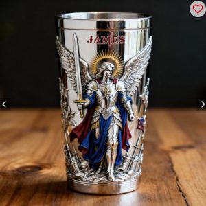 Saint Michael - Personalized Christian Tumbler